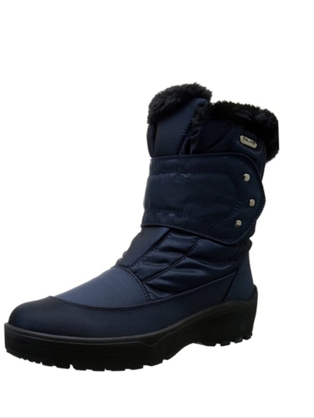 🍁NWT Pajar Moscou 2.0 Boots w/ Ice Grippers- Navy, Size 36 EU/ 5 US